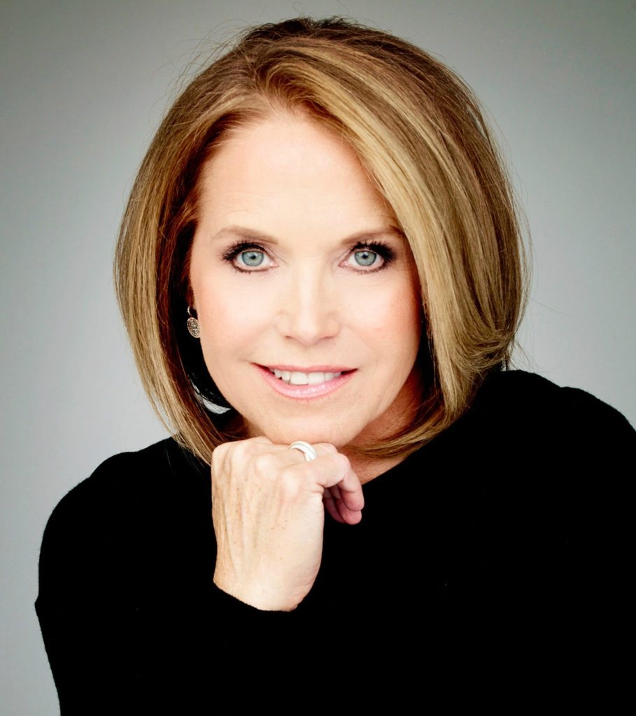 Katie Couric, host of the eponymous podcast, Katie Couric, is pretty much over you calling her “perky.” 