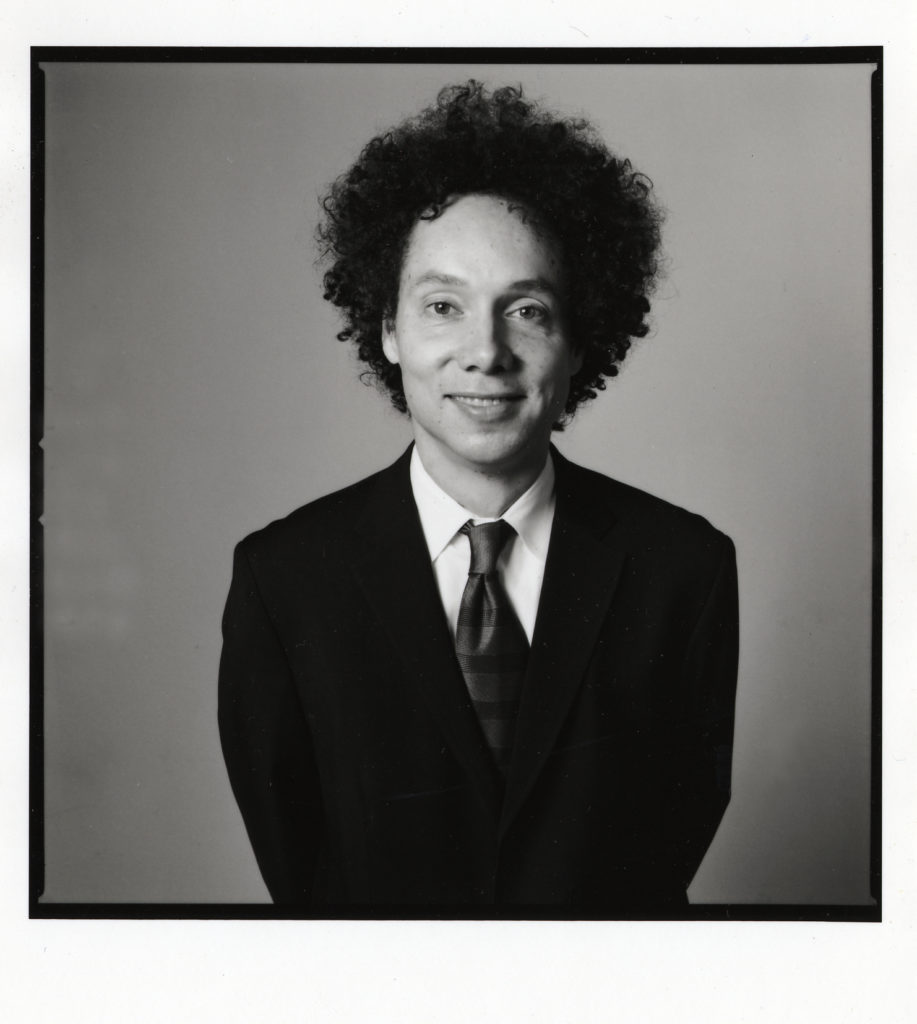 Malcolm Gladwell doesn't really cry. But he'd like it if you did. 